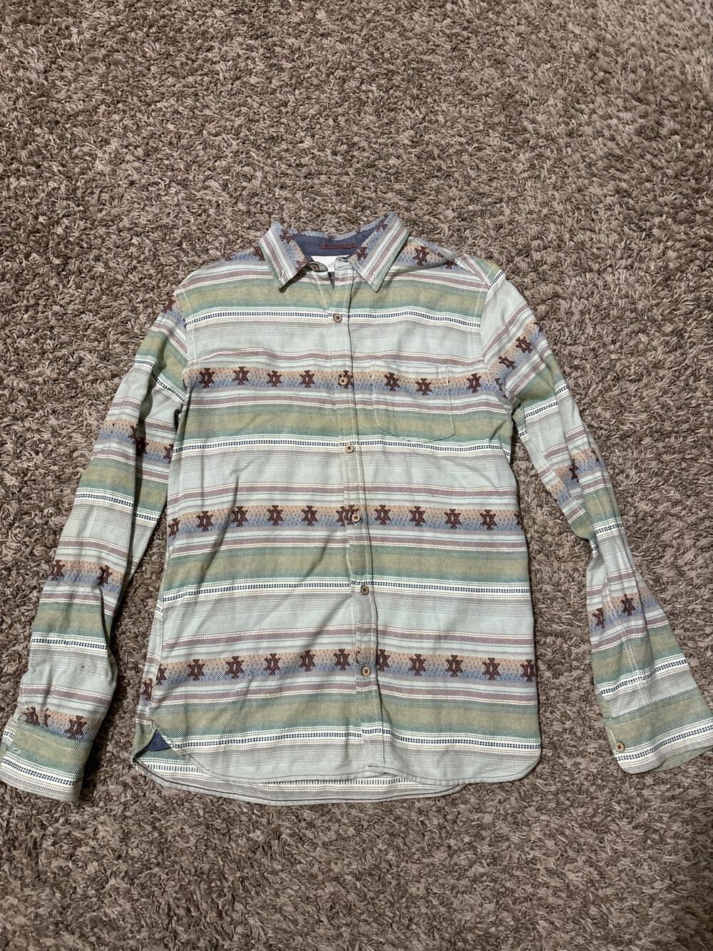 River Island Button Down Shirt S